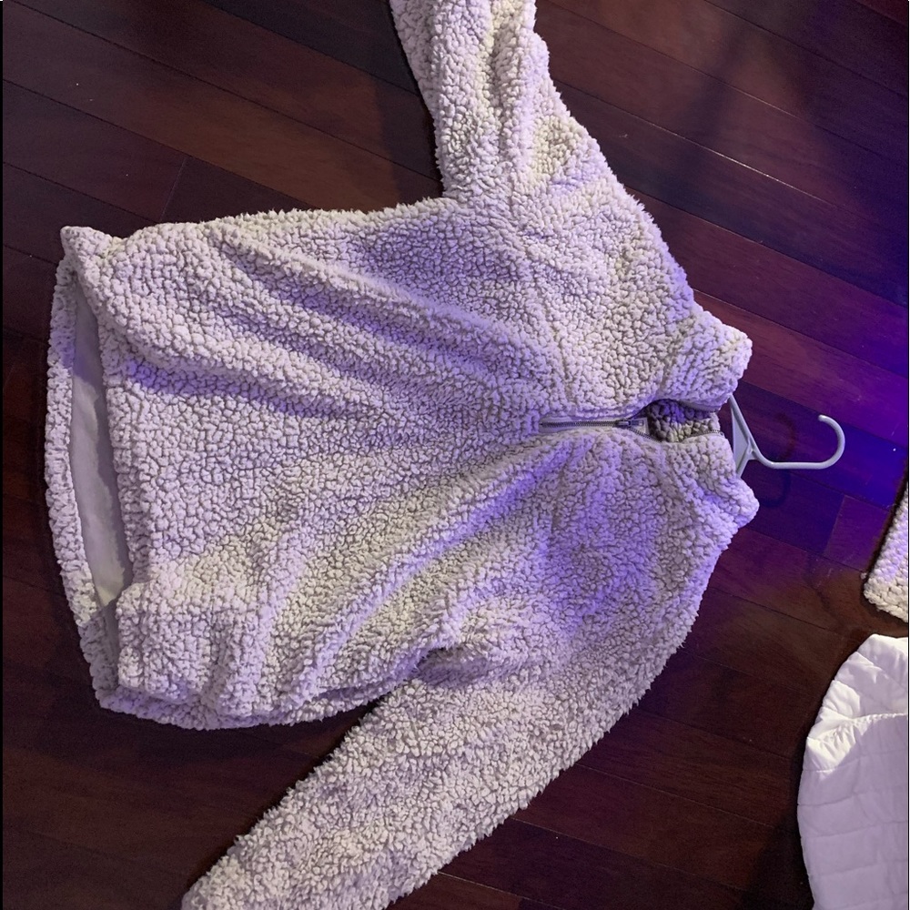 Sherpa Half Zip Up (M)